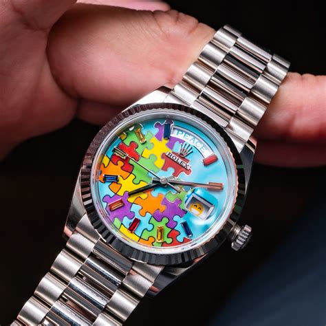 rolex puzzle autism|rolex emoji review.